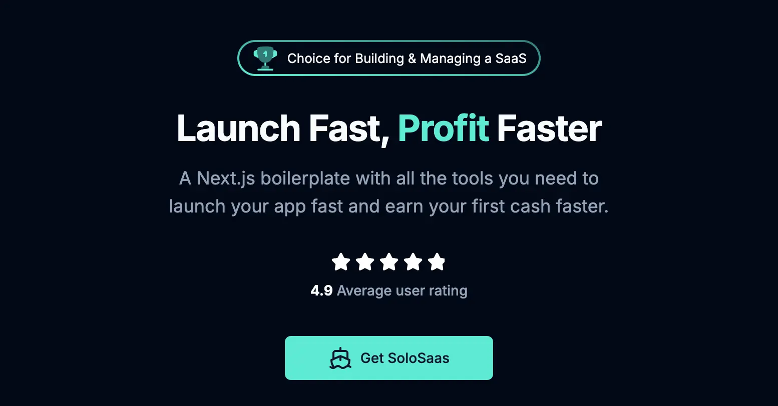 Project SoloSaas